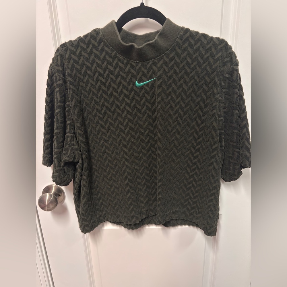 Nike Women's Olive Textured Jersey